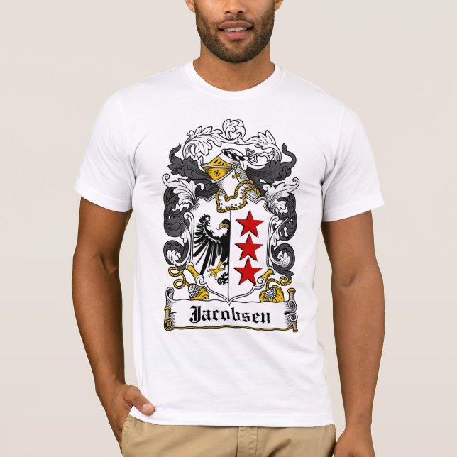 Jacobsen Family Crest T-Shirt (Front)