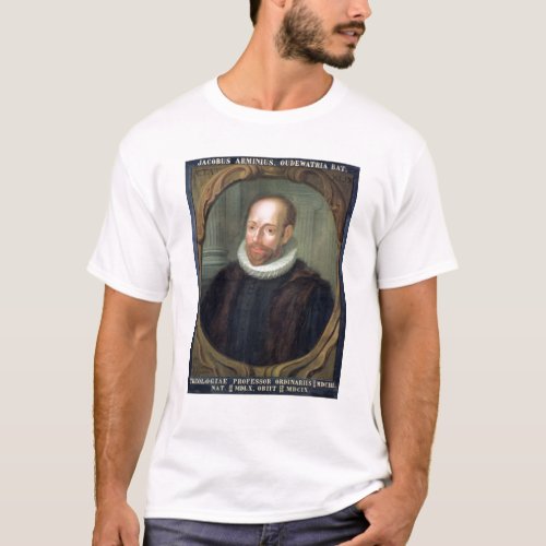 Jacobus Arminius Professor of Theology T_Shirt