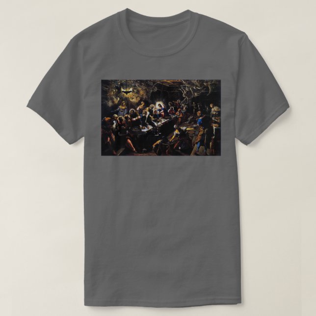 Jacopo Tintoretto Last Supper Tintoretto T-Shirt (Design Front)