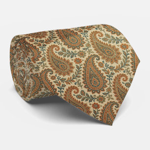Jacquard Faux Silk Luxury Paisley Gentleman's Neck Tie