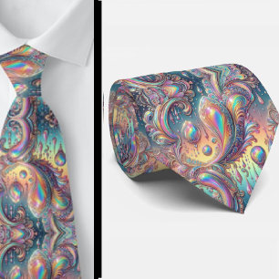 Jacquard Faux Silk Luxury Paisley Gentleman's Neck Tie