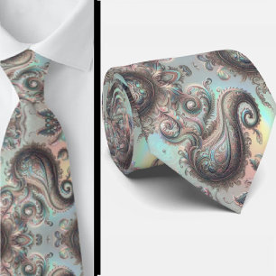 Jacquard Faux Silk Luxury Paisley Gentleman's Neck Tie