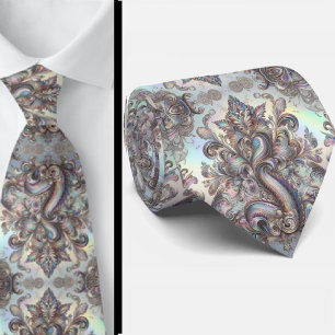 Jacquard Faux Silk Luxury Paisley Gentleman's Neck Tie