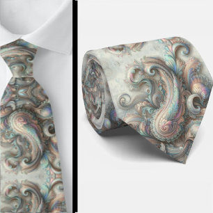 Jacquard Faux Silk Luxury Paisley Gentleman's Neck Tie