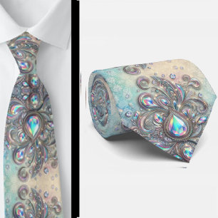 Jacquard Faux Silk Luxury Paisley Gentleman's Neck Tie
