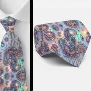 Jacquard Faux Silk Luxury Paisley Gentleman's Neck Tie
