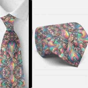 Jacquard Faux Silk Luxury Paisley Gentleman's Neck Tie