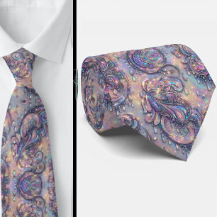 Jacquard Faux Silk Luxury Paisley Gentleman's Neck Tie