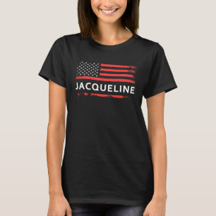 JACQUELINE AMERICAN FLAG FOR JACQUELINE T-Shirt