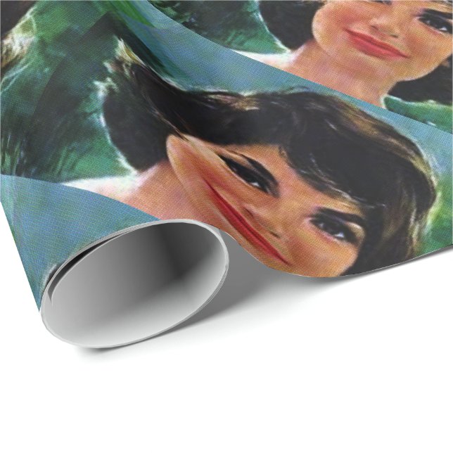 Jacqueline Kennedy Wrapping Paper (Roll Corner)