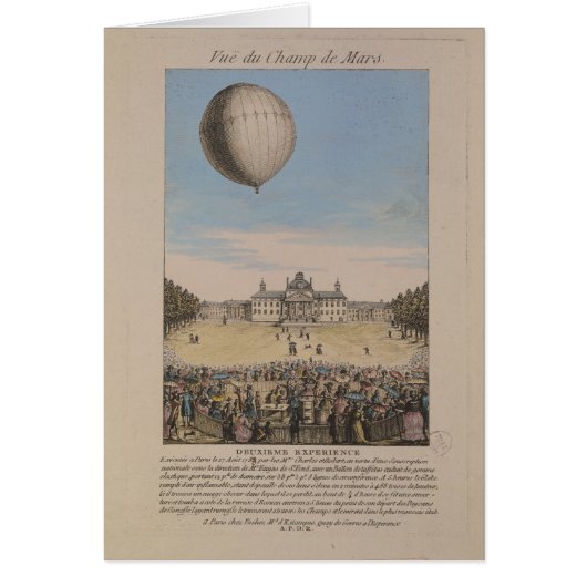 Jacques Alexandre Cesar Charles Cards (Front)