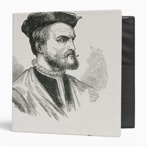 Jacques Cartier 3 Ring Binder