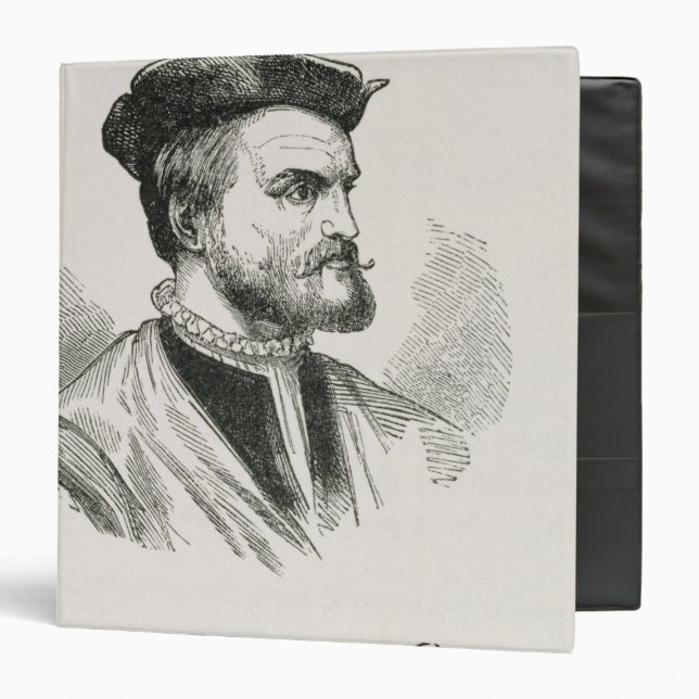 Jacques Cartier 3 Ring Binder (Front/Inside)