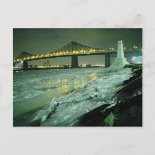 Jacques Cartier Bridge, Montreal, Quebec, Canada Postcard