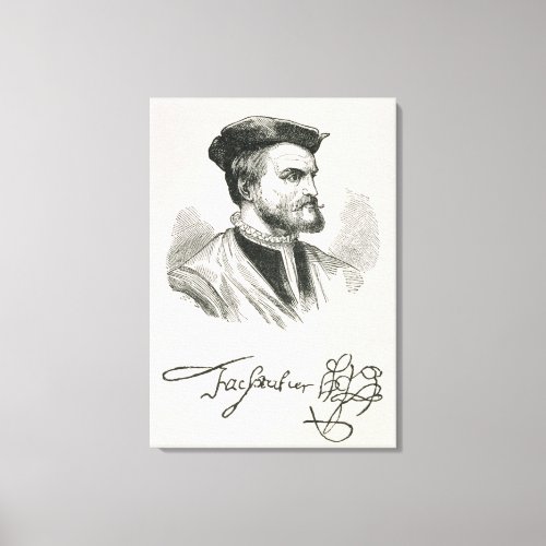 Jacques Cartier Canvas Print