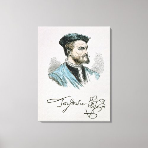 Jacques Cartier Canvas Print