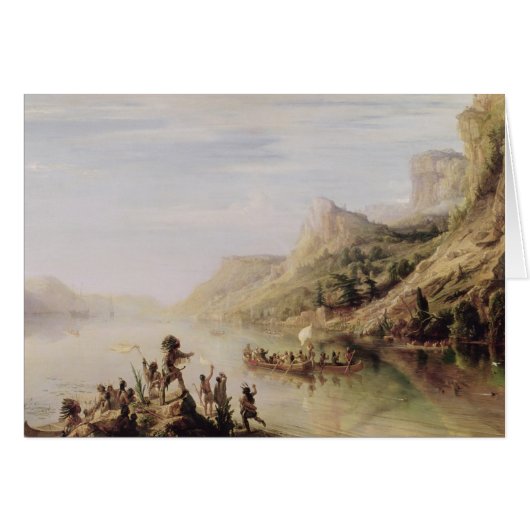 Jacques Cartier Discovering the St. Lawrence (Front Horizontal)