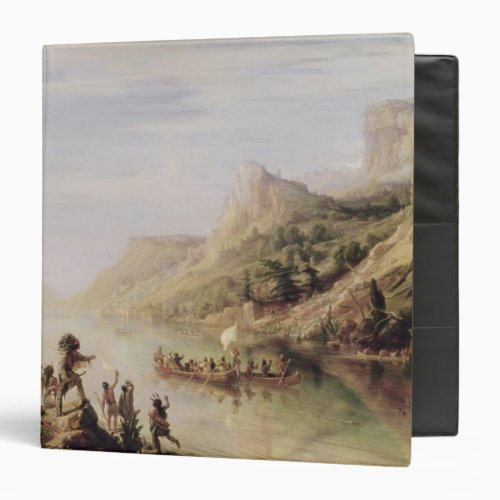 Jacques Cartier Discovering the St Lawrence 3 Ring Binder
