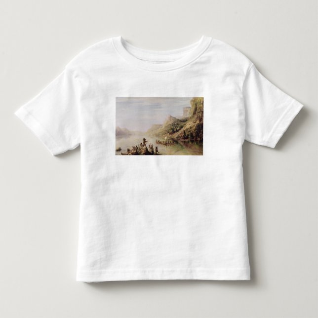 Jacques Cartier Discovering the St. Lawrence Toddler T-shirt (Front)