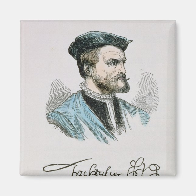 Jacques Cartier Magnet (Front)