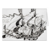 Jacques Cartier's ship, 'Rarete Indes (Front Horizontal)