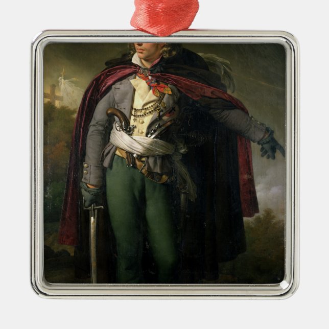 Jacques Cathelineau  1824 Metal Ornament (Front)