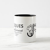 Jacques French Restaurant, Chicago, Illinois Two-Tone Coffee Mug (Center)