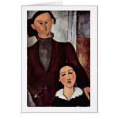 Jacques Lipchitz And Wife By Amedeo Modigliani (Front)