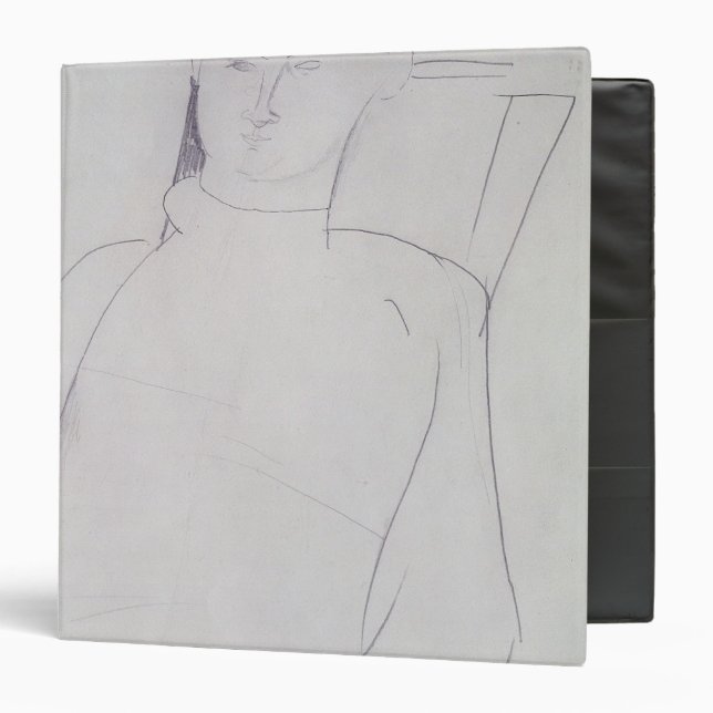 Jacques Lipchitz  c.1917 3 Ring Binder (Front/Inside)