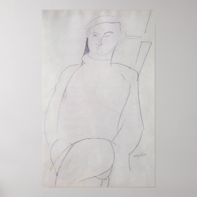 Jacques Lipchitz  c.1917 Poster (Front)