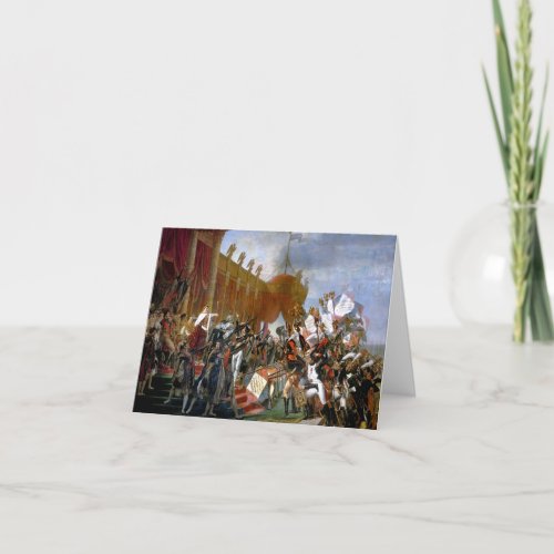 Jacques_Louis David Oath of the army Thank You Card