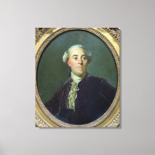Jacques Necker  c.1781 Canvas Print