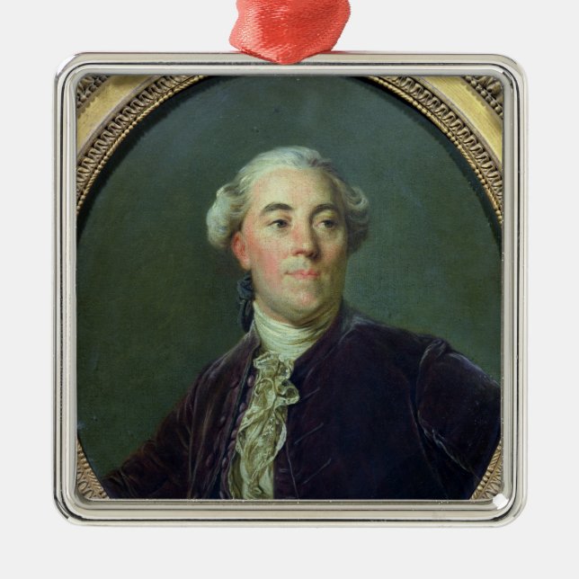 Jacques Necker  c.1781 Metal Ornament (Front)