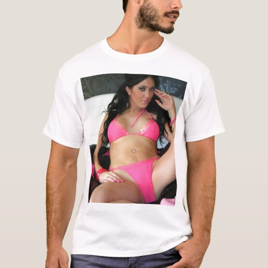 Jacqui, Pink Bikini T-Shirt