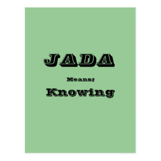 Writing a paper using jada
