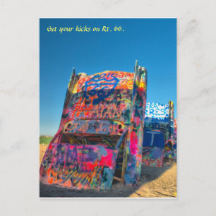 JAdamTillman1, Get your kicks on Rt. 66. Postcard