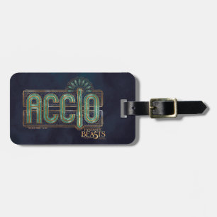 Jade Art Deco ACCIO™ Spell Graphic Luggage Tag
