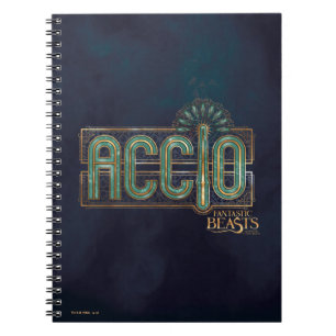 Jade Art Deco ACCIO™ Spell Graphic Notebook
