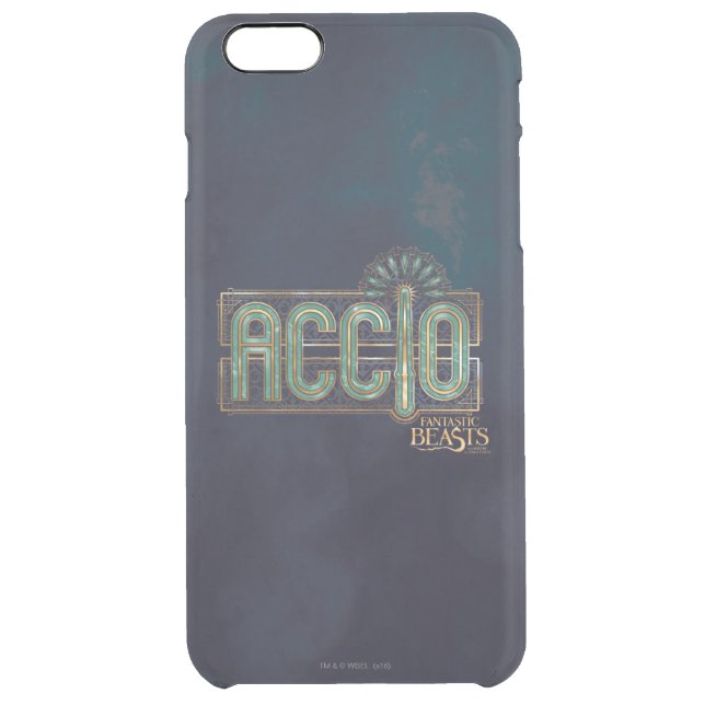 Jade Art Deco ACCIO™ Spell Graphic Uncommon iPhone Case (Back)