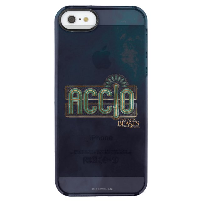 Jade Art Deco ACCIO™ Spell Graphic Uncommon iPhone Case (Back)