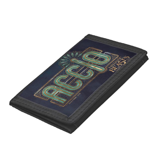 Jade Art Deco ACCIO™ Spell Graphic Wallet (Bottom)