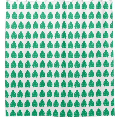 Jade Asian Moods Buddah Boys Shower Curtain