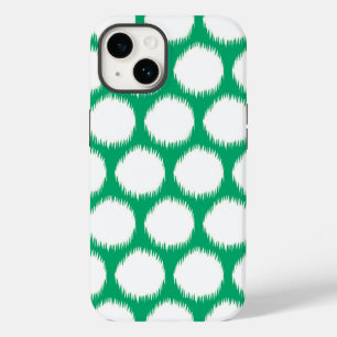 Jade Asian Moods Ikat Dots Case-Mate iPhone 14 Case