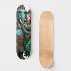 Jade Graphic Skateboard