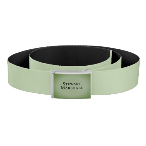 Jade Green Celadon Personal  Belt