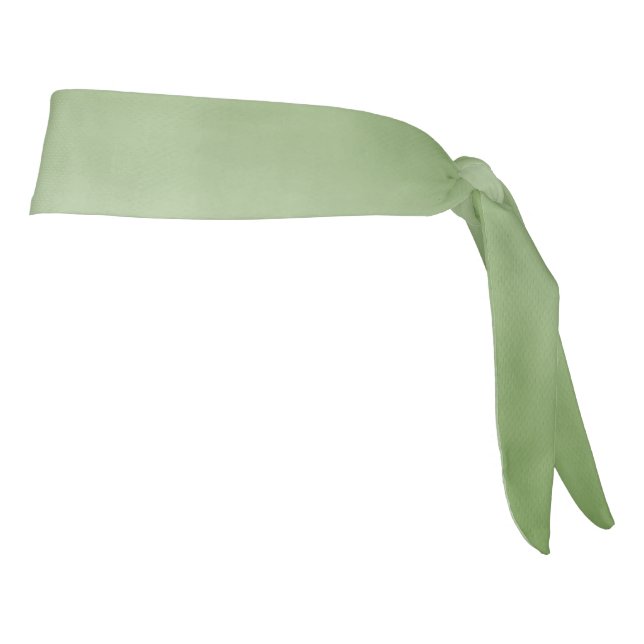 Jade Green Celadon Tie Headband (Rotate 90)