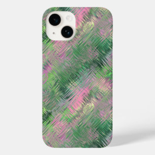 Jade Green Crystal Gel Pattern Case-Mate iPhone 14 Case