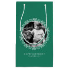 Jade Green Fancy Swirls Photo Frame