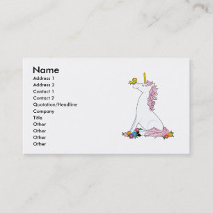 Jade Horses Business Card