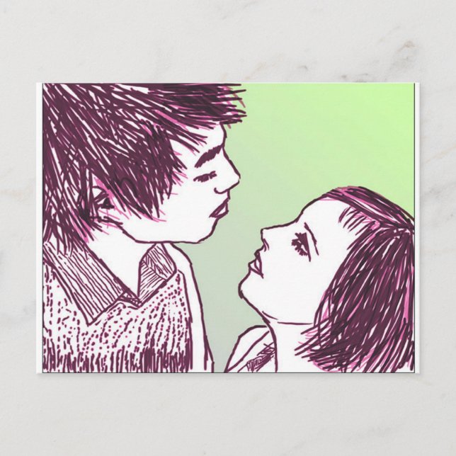 Jade & Novan | EL Postcard (Front)